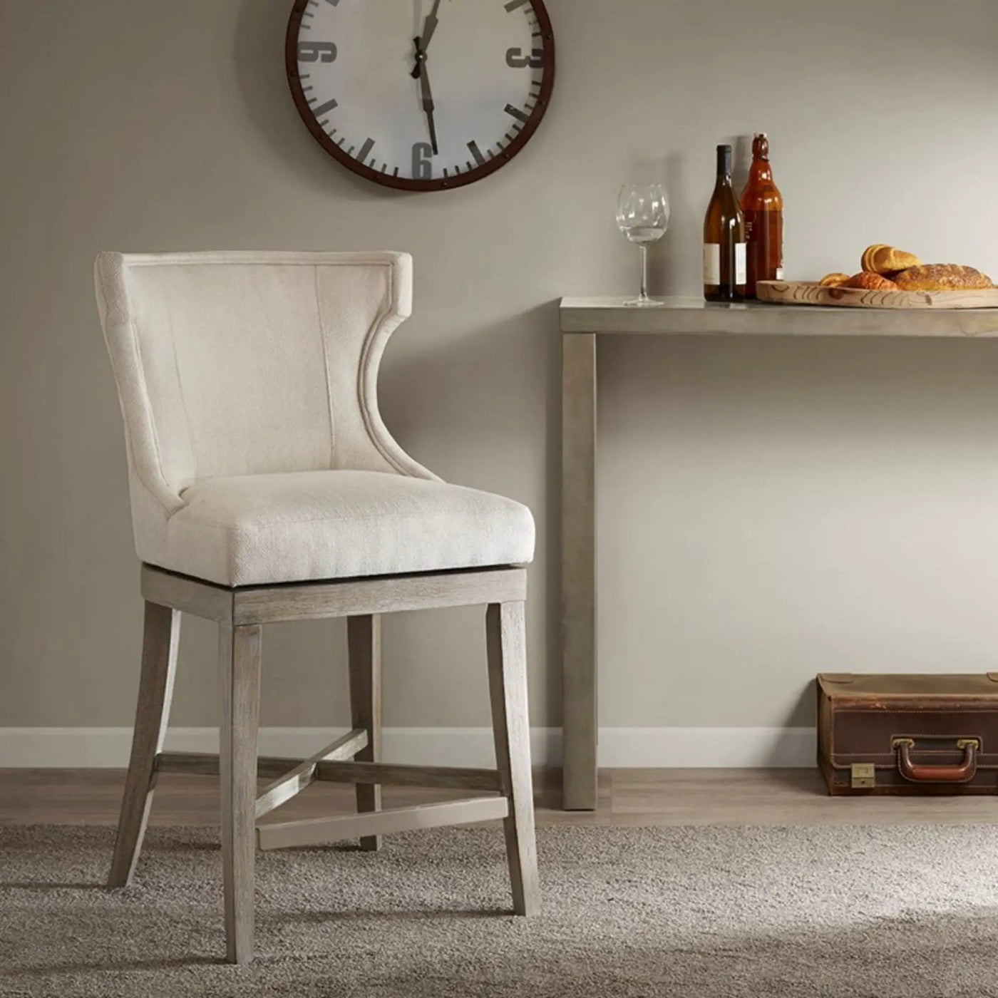 Carson - Counter Stool With Swivel Seat by HouseOfZazla