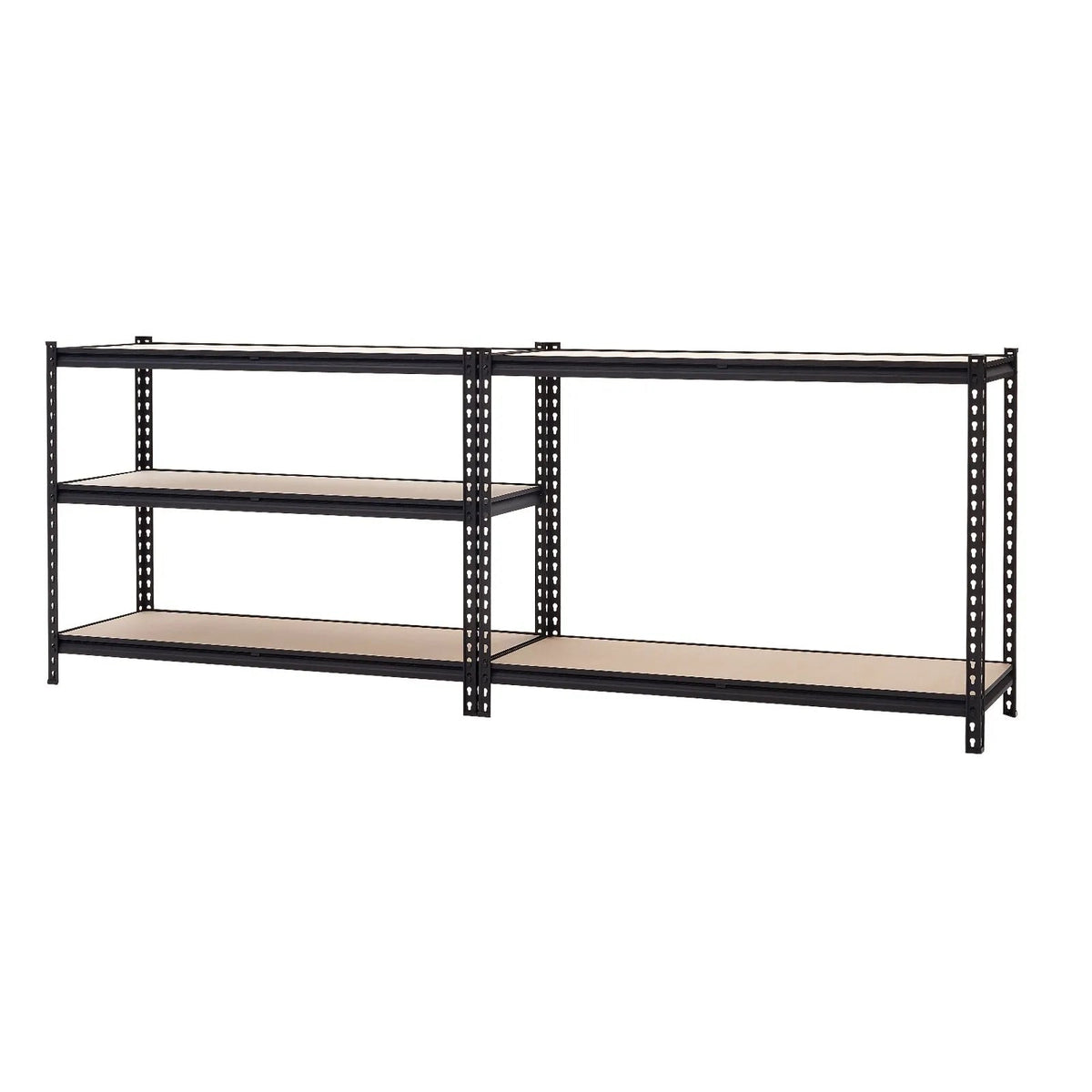 Storage Shelves, 5-Tier Adjustable, 2000 lbs Capacity, Heavy Duty Garage Storage Shelving Unit, Metal Utility Rack Shelf, for Garage Warehouse Basement Kitchen, 48.35" W x 18.07" D x 71.38" H, photo 2 of 8