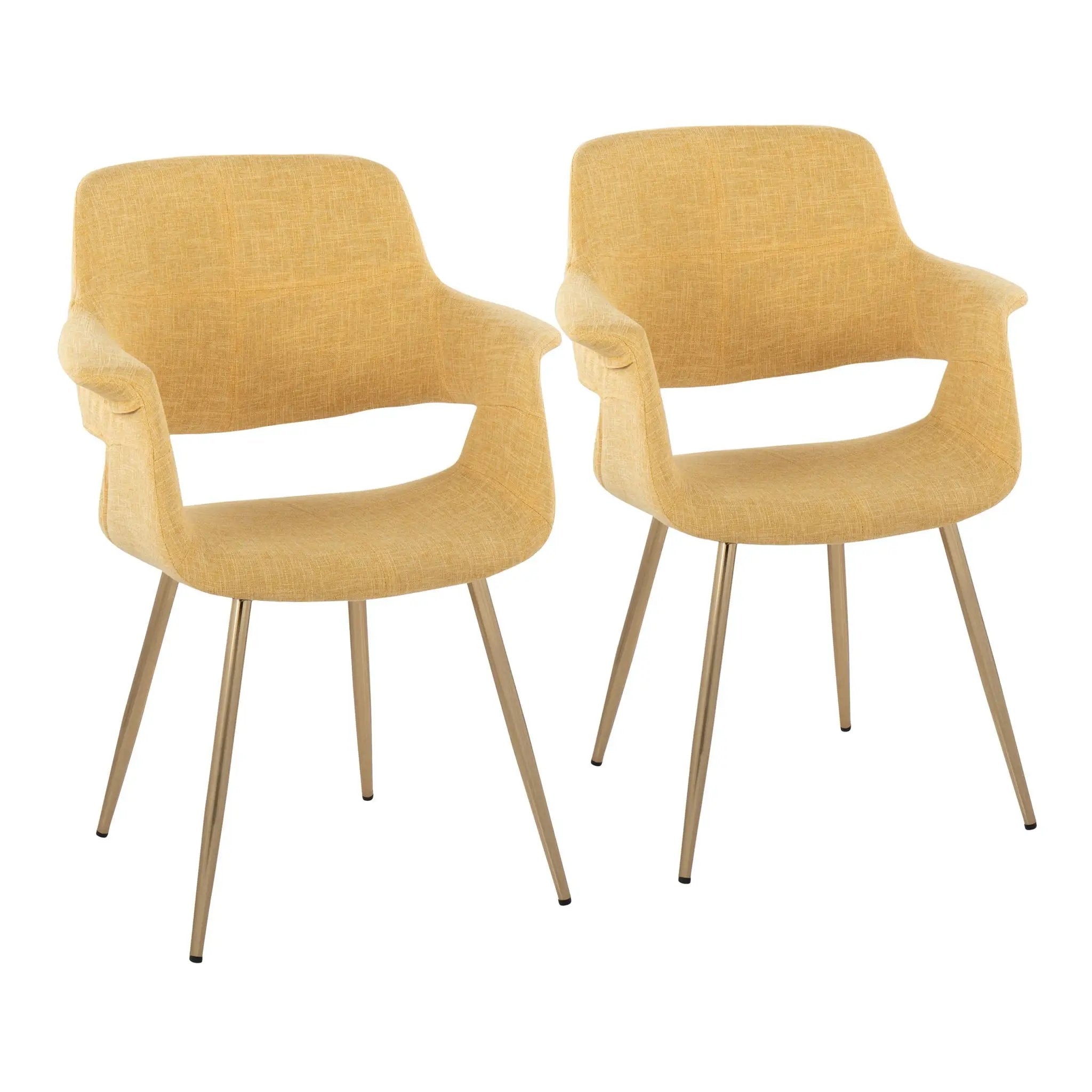 Vintage Flair - Glam / Art Deco, Chair (Set of 2) by Unique Piece Furniture