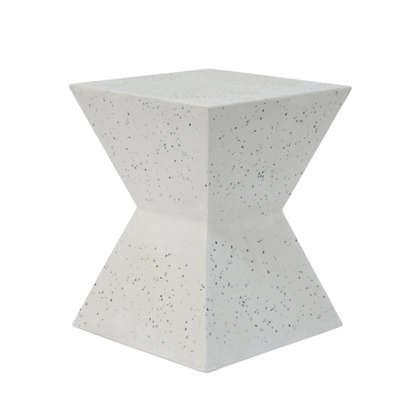 14.75" Lightweight Concrete Outdoor Accent Table by HouseOfZazla