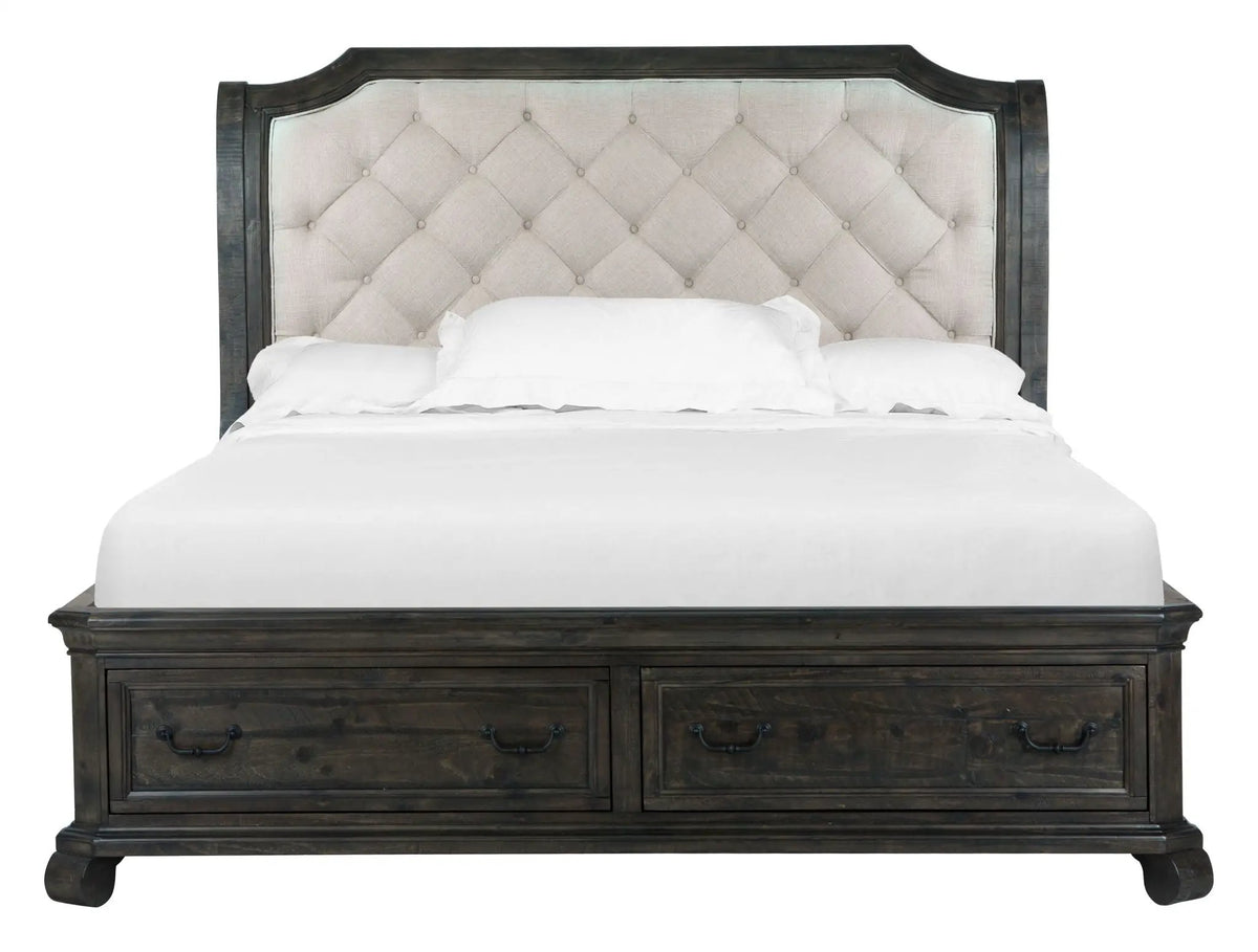 Bellamy - Complete Sleigh Storage Bed, photo 6 of 7