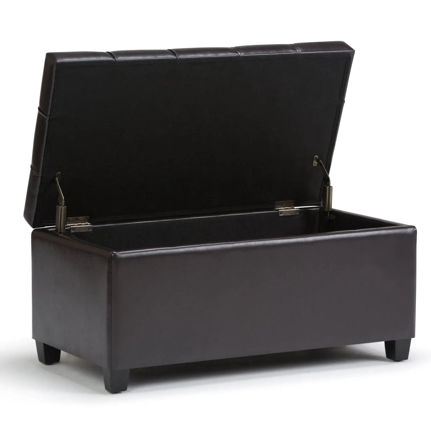 Sienna - Upholstered Storage Ottoman Bench by HouseOfZazla