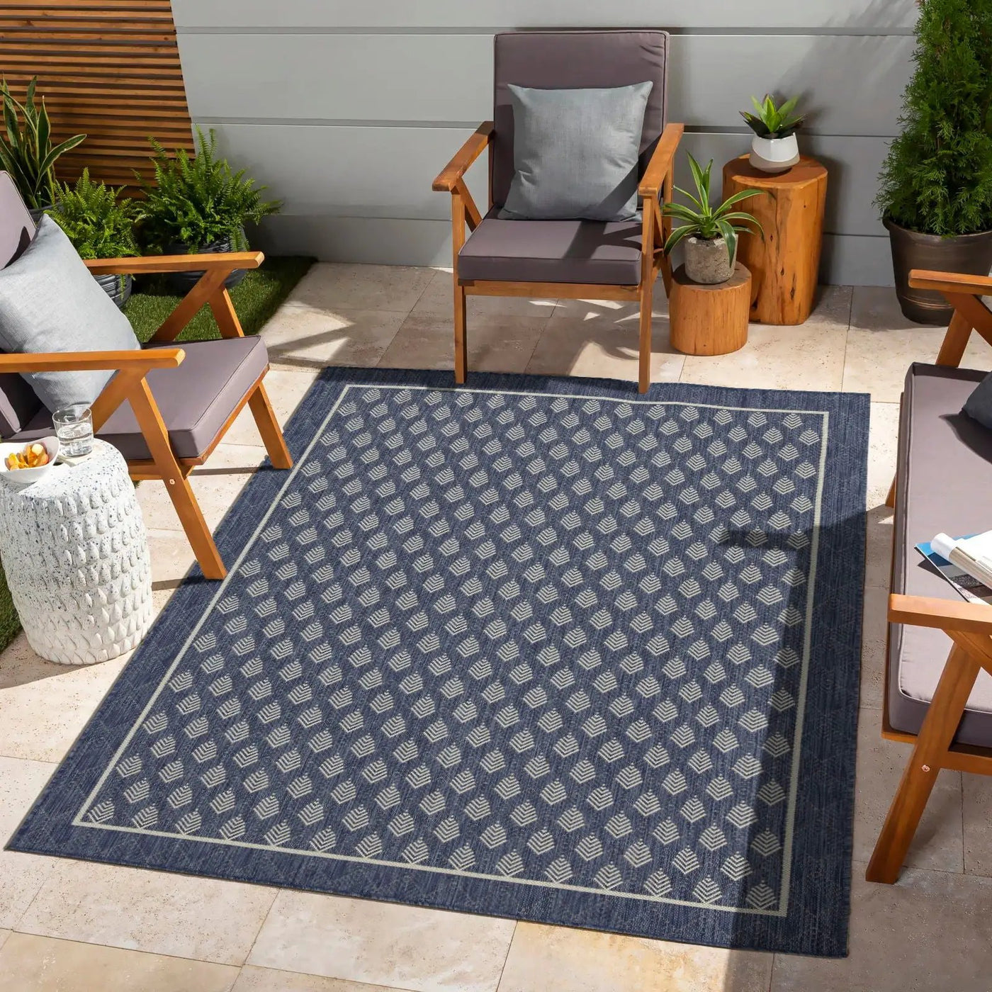 Sunshine - Indoor / Outdoor Polypropylene Area Rug by HouseOfZazla