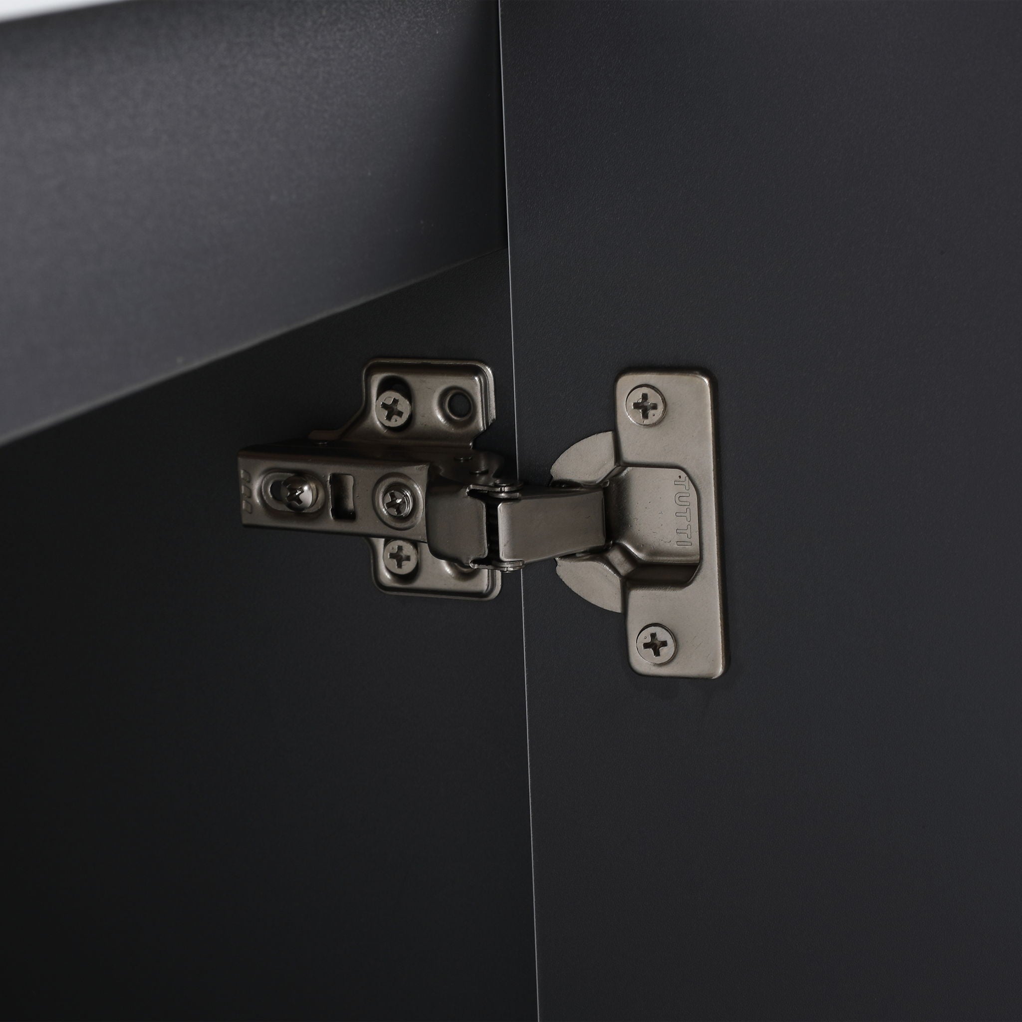 Contemporary Wall Mounted Bathroom Vanity With Resin Double Sink by HouseOfZazla