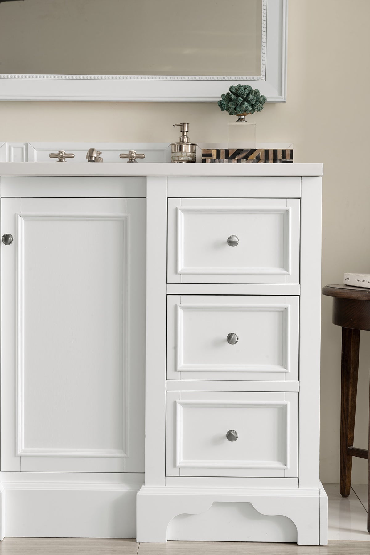 James Martin De Soto 48" Single Bathroom Vanity, Bright White, view 37