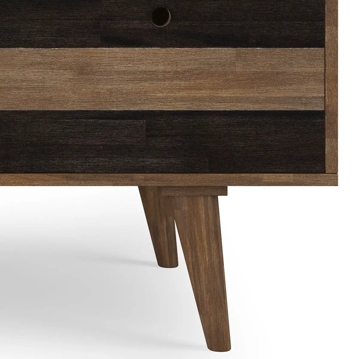 Clarkson - Desk With Side Drawers - Rustic Natural Aged Brown by Unique Piece Furniture