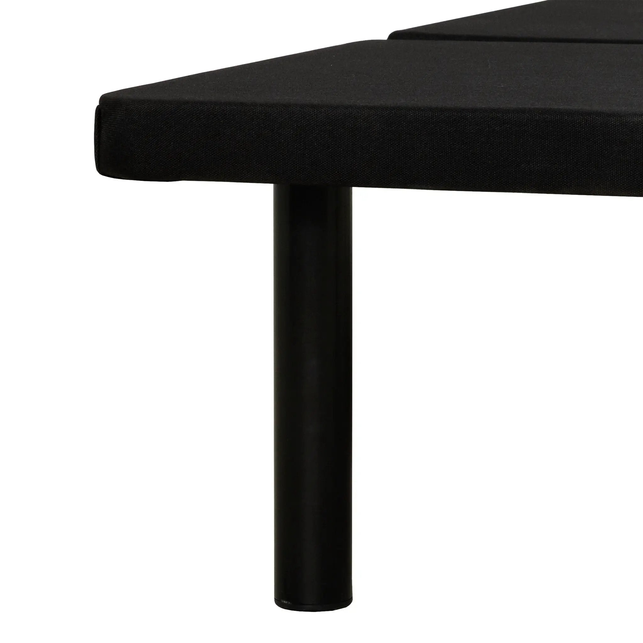Queen Size Platform Bed Frame, Bedroom Furniture Metal Bed Foundation Base - Black by HouseOfZazla
