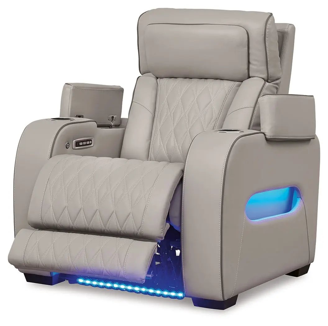 Boyington - Power Recliner/Adj Headrest by Unique Piece Furniture