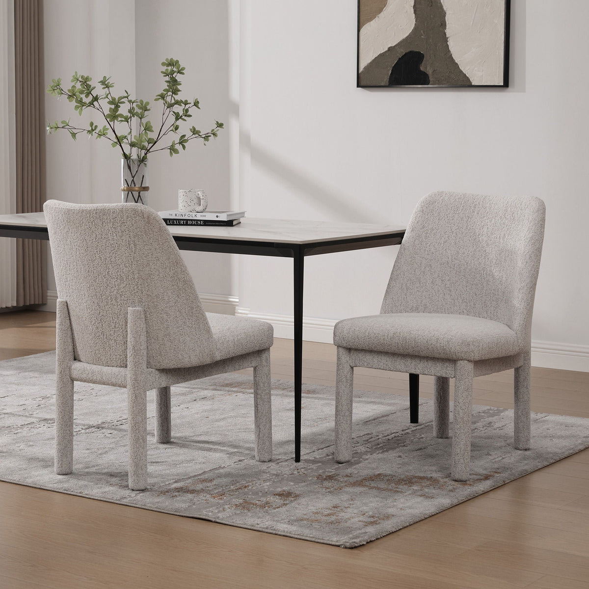 Wide Minimalist Dining Chair, photo 23 of 29