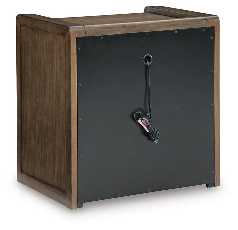 Marxmore - Three Drawer Night Stand - Brown by Unique Piece Furniture