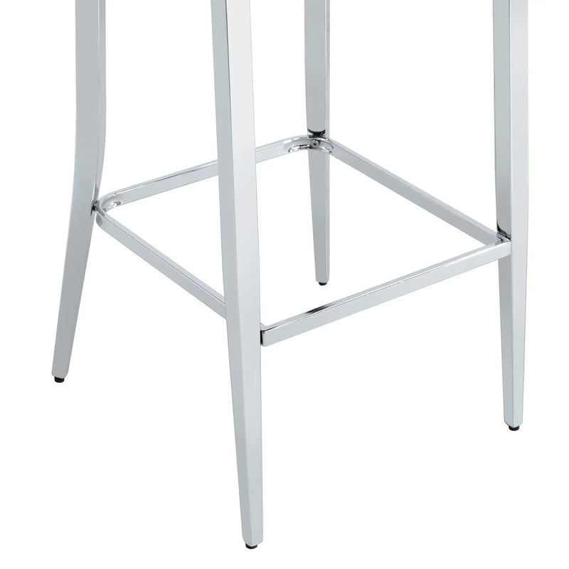 Bar Chairs & Crystal Clasp Design (Set of 2)