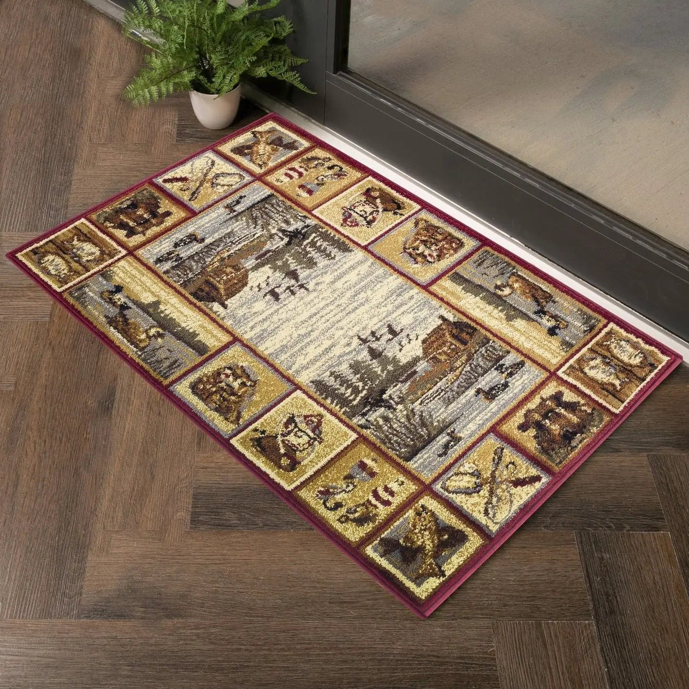 Nature's Nest - GC_CBL3003 Lodge Area Rug by Unique Piece Furniture