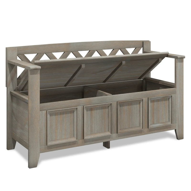 Amherst - Handcrafted Entryway Storage Bench by HouseOfZazla