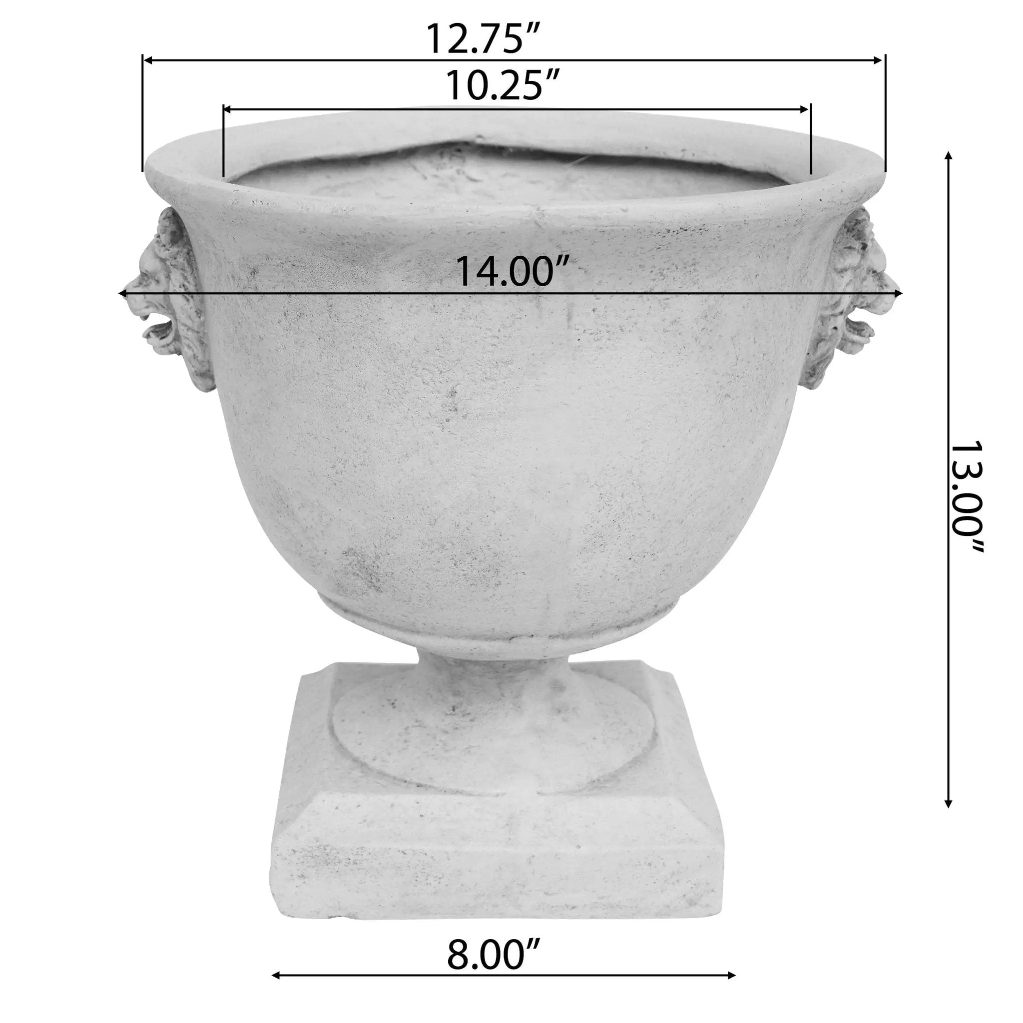 MGO Garden Urn Planter by HouseOfZazla