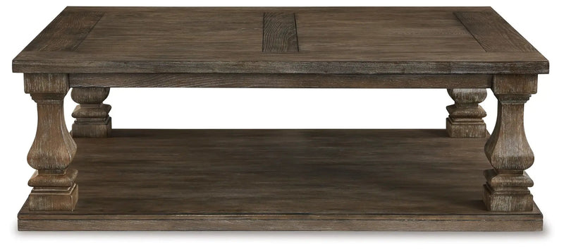 Johnelle - Rectangular Cocktail Table - Gray by Unique Piece Furniture