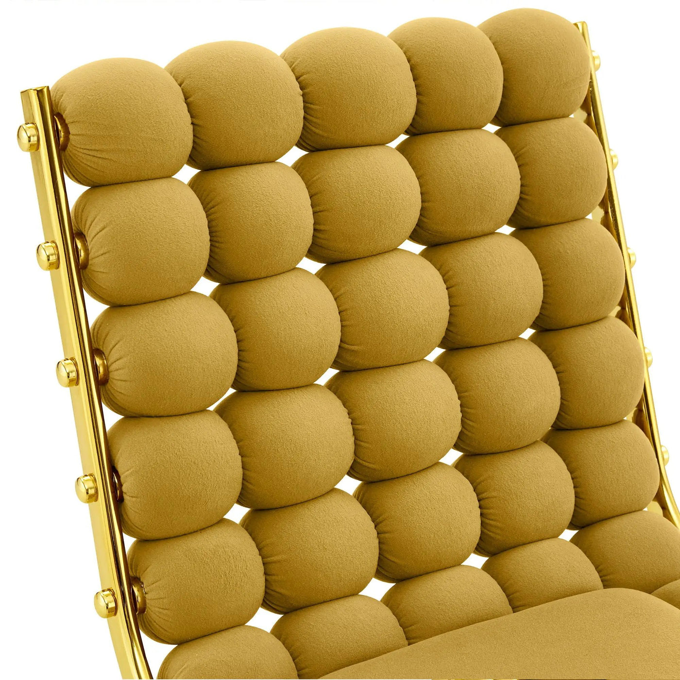 Puffy Bubble, Ball Chain Dining Chairs For Dining Room (Set of 2) by HouseOfZazla