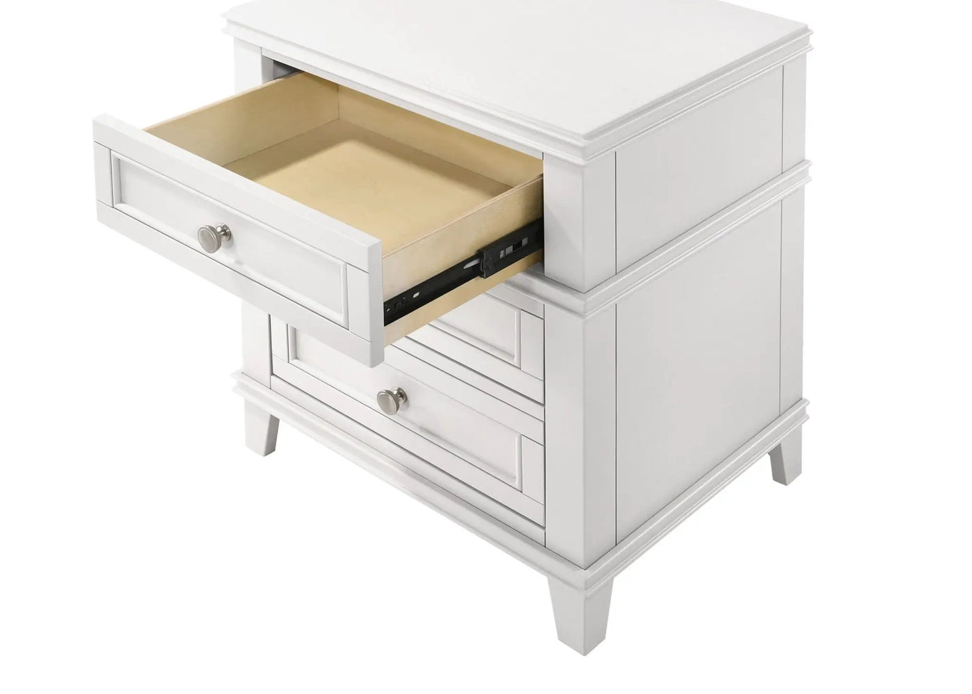 3 Drawer Nightstand With USB by HouseOfZazla