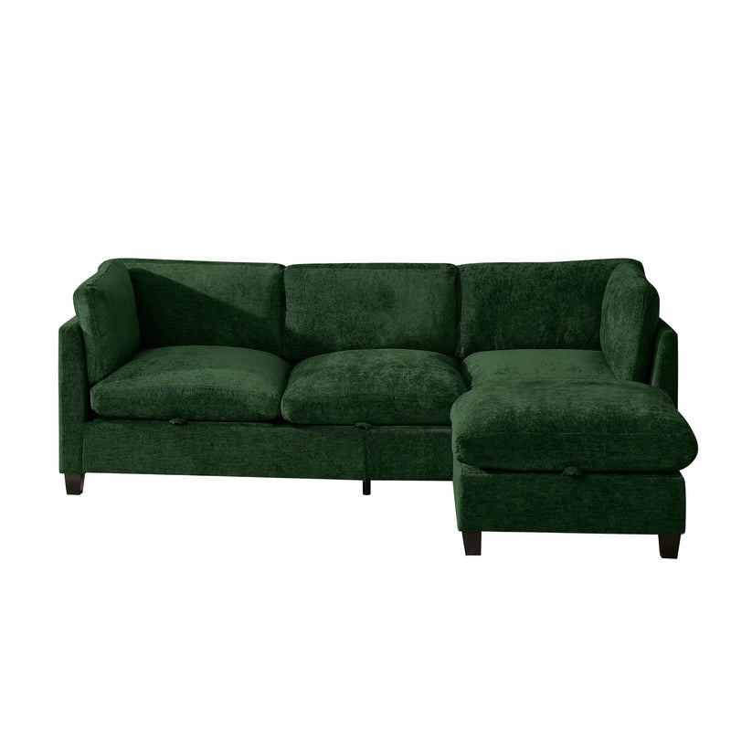 96.5" Sectional Couch for Living Room by HouseOfZazla