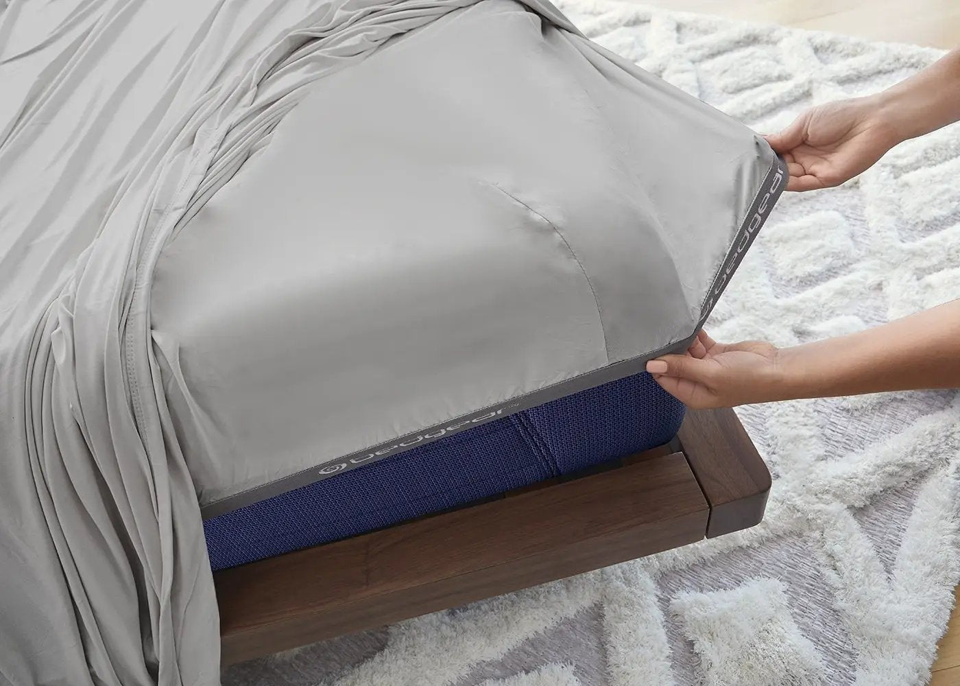 BedGear Dri-Tec Sheet Set, Light Grey, Full by HouseOfZazla