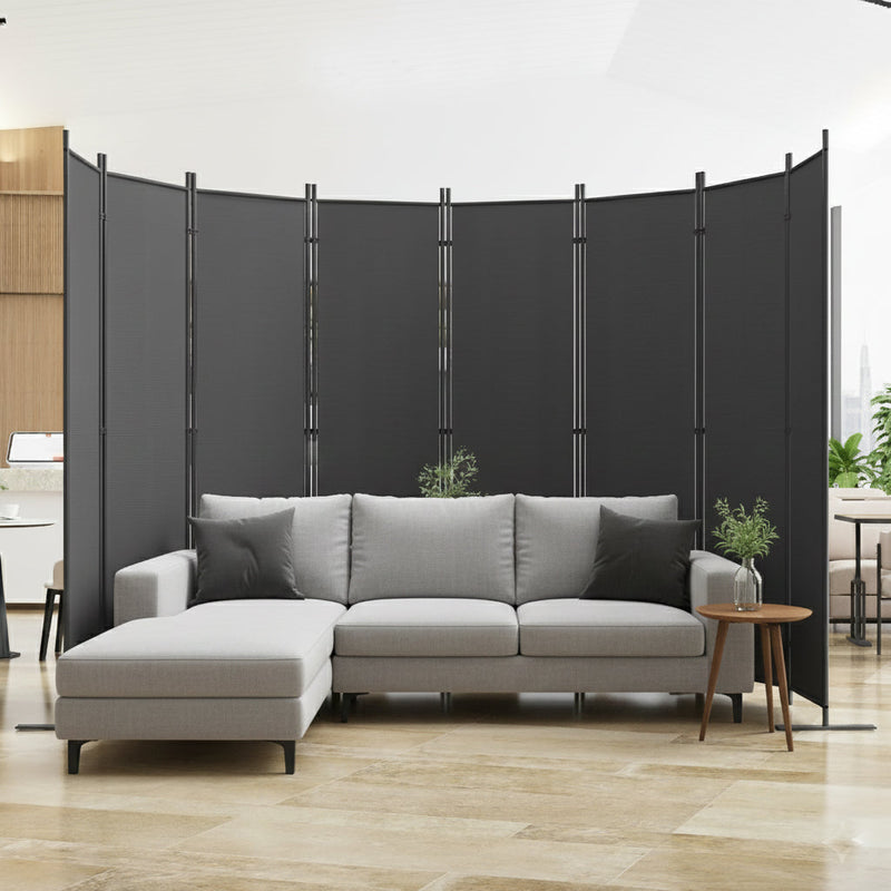 8-Panel Folding Privacy Screen, photo 2 of 7