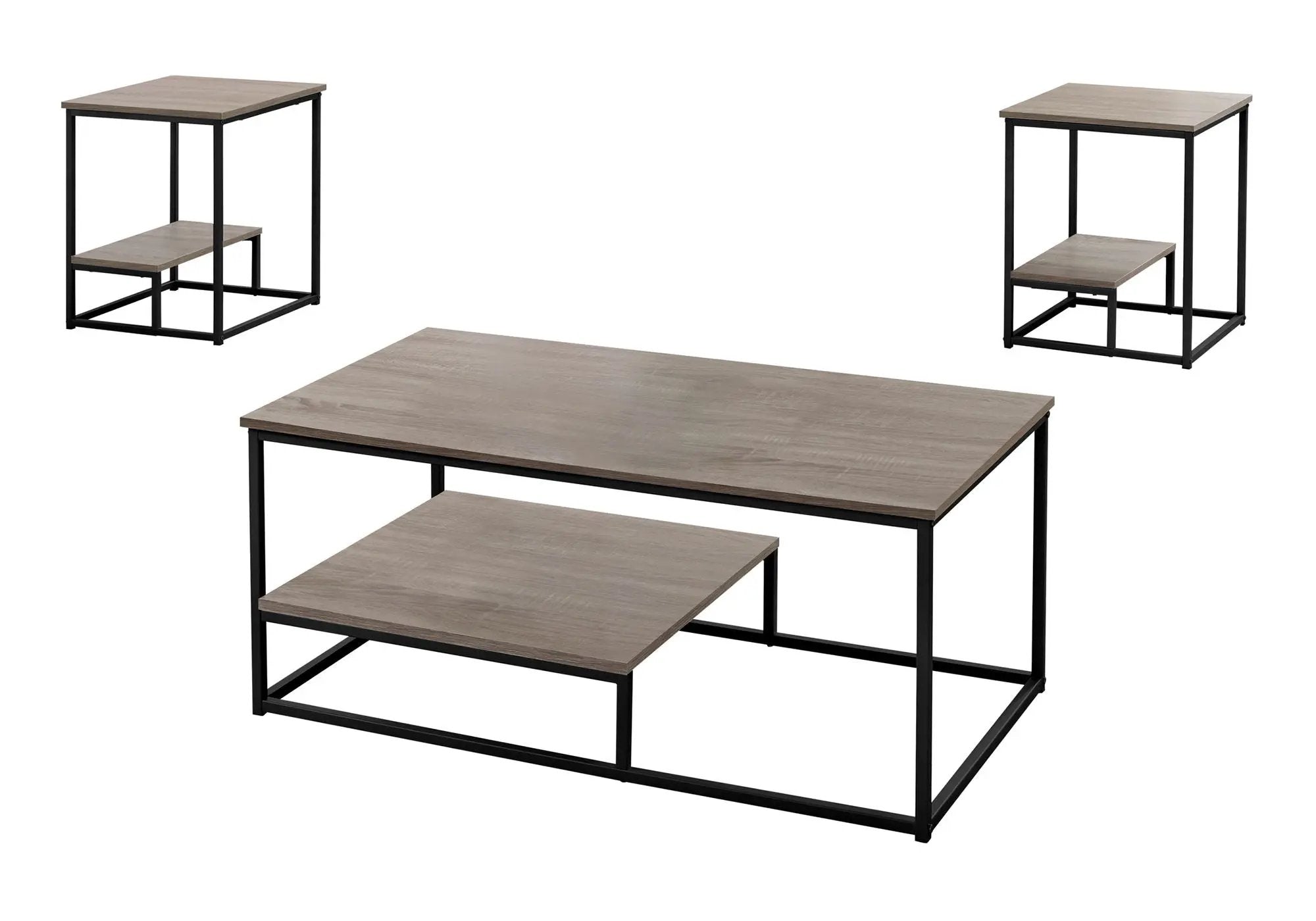 Contemporary 3-Piece Living Room Table Set by HouseOfZazla