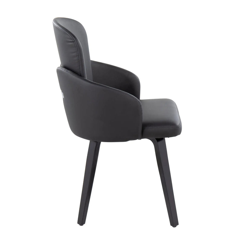 Dahlia - Contemporary Elegant Dining Chair (Set of 2) by HouseOfZazla