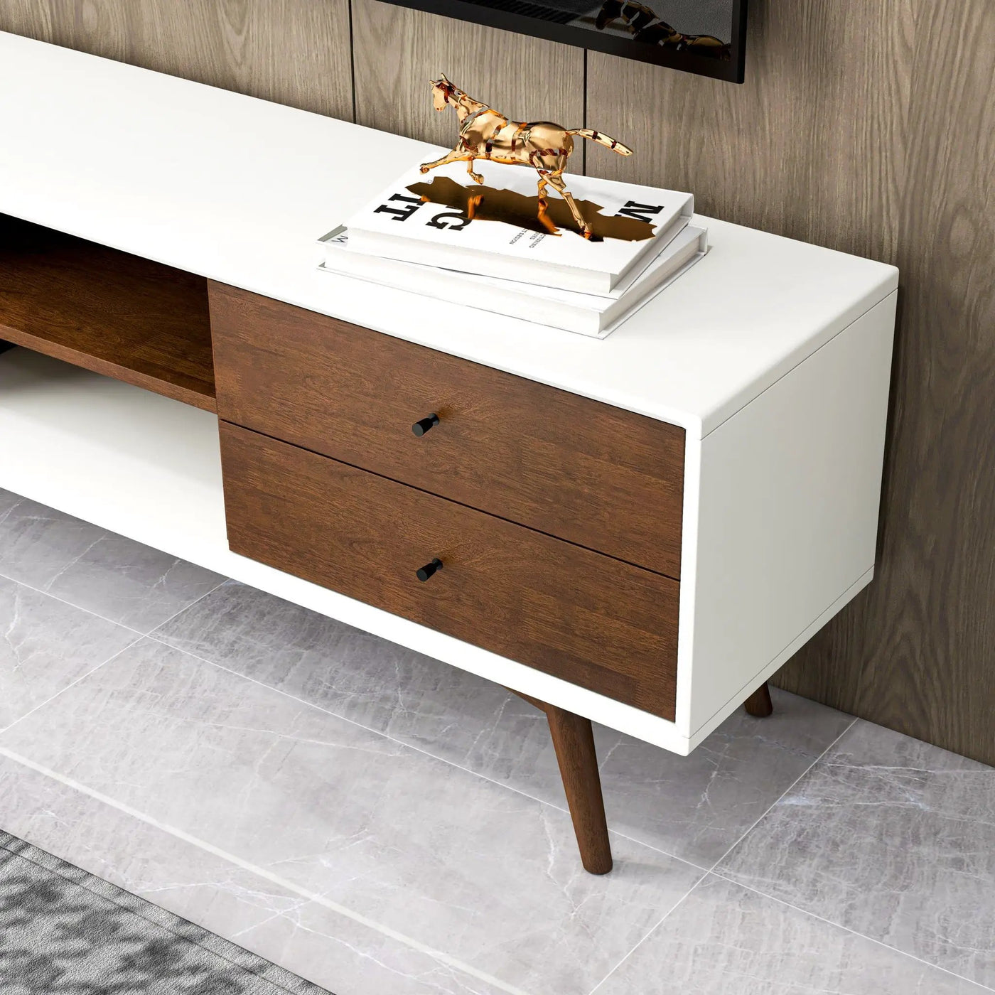 Caroline - Modern TV Stand Up To 72" by HouseOfZazla