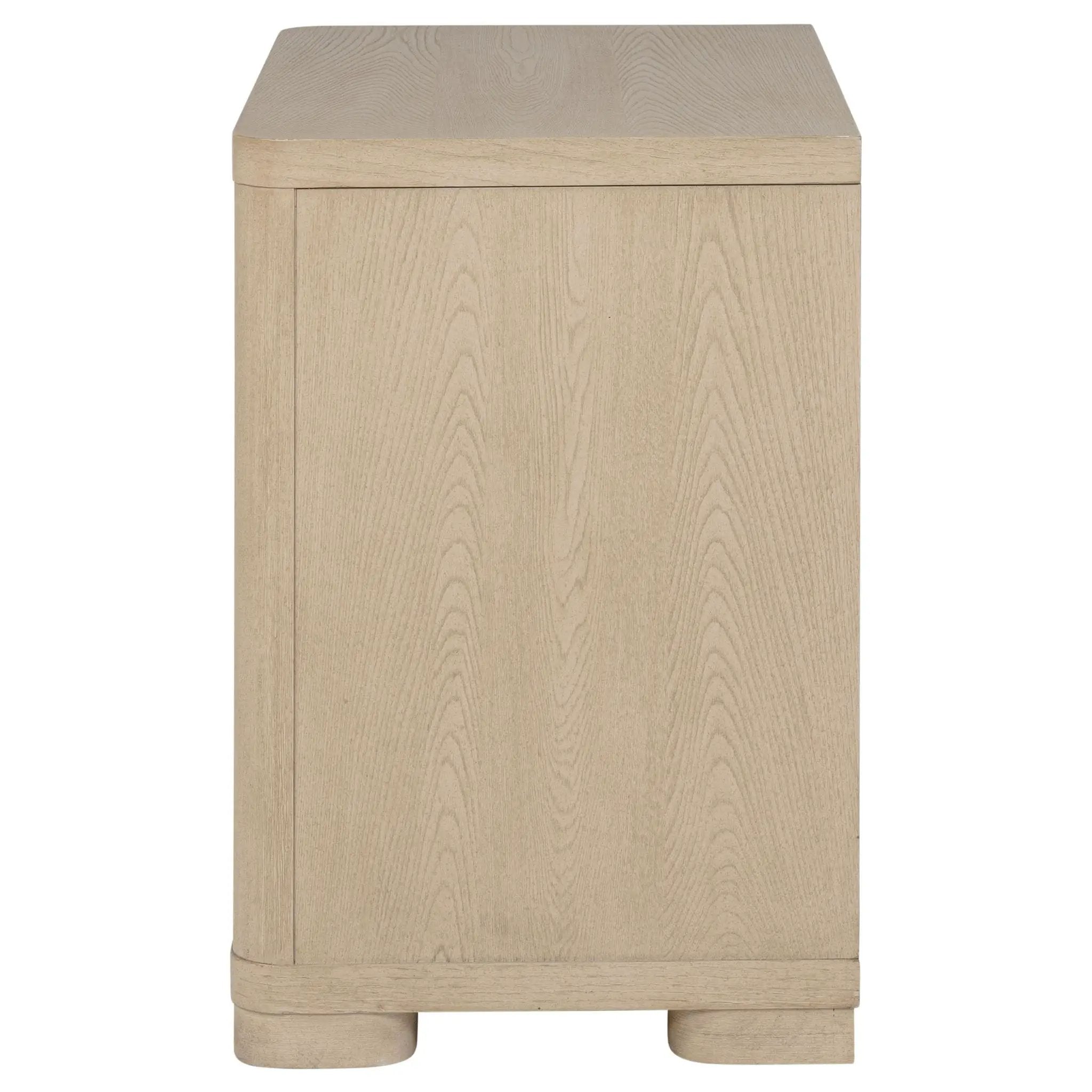Ladera 2-drawer Nightstand Bedside Table Light Elm by Unique Piece Furniture