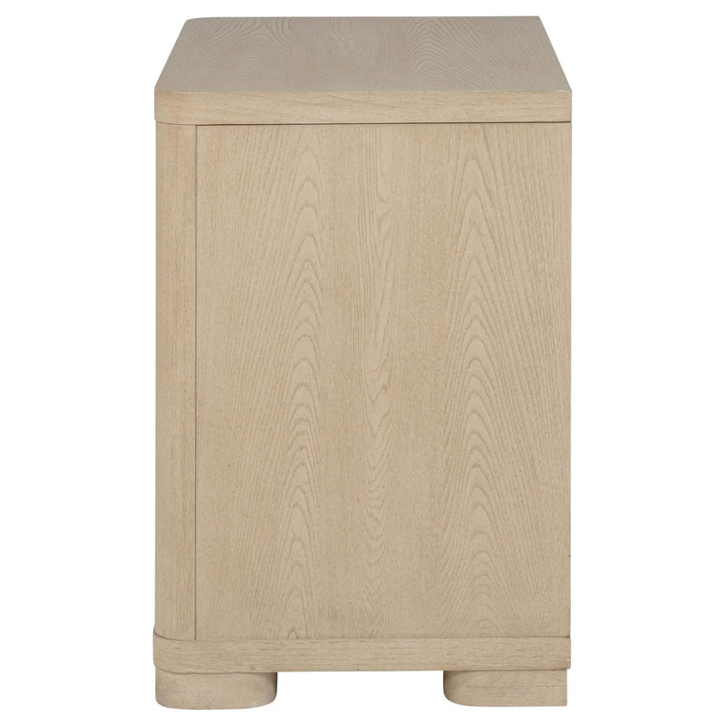 Ladera 2-drawer Nightstand Bedside Table Light Elm by Unique Piece Furniture