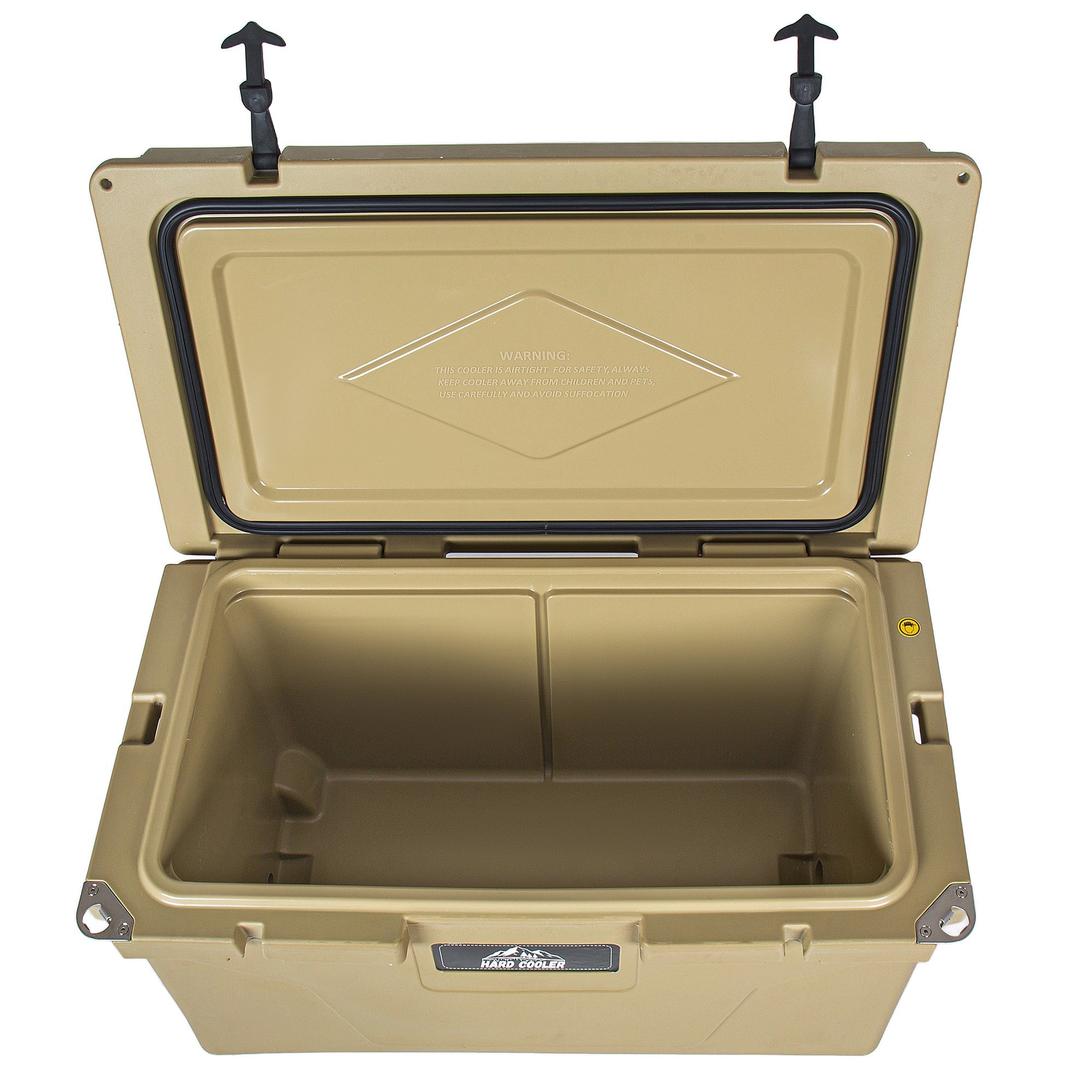 85 Quart Khaki Bear-Resistant Rotomolded Cooler by HouseOfZazla