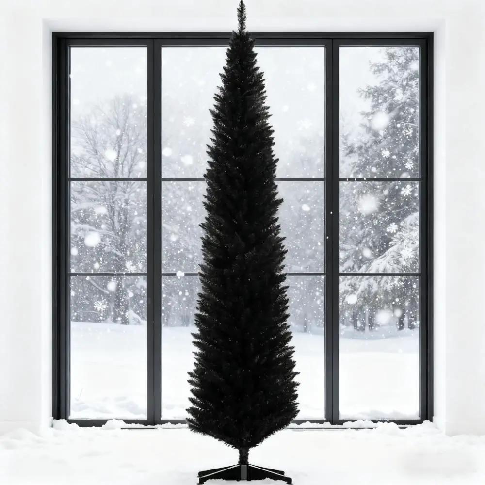 Classic Pencil Christmas Tree with Easy Setup by HouseOfZazla