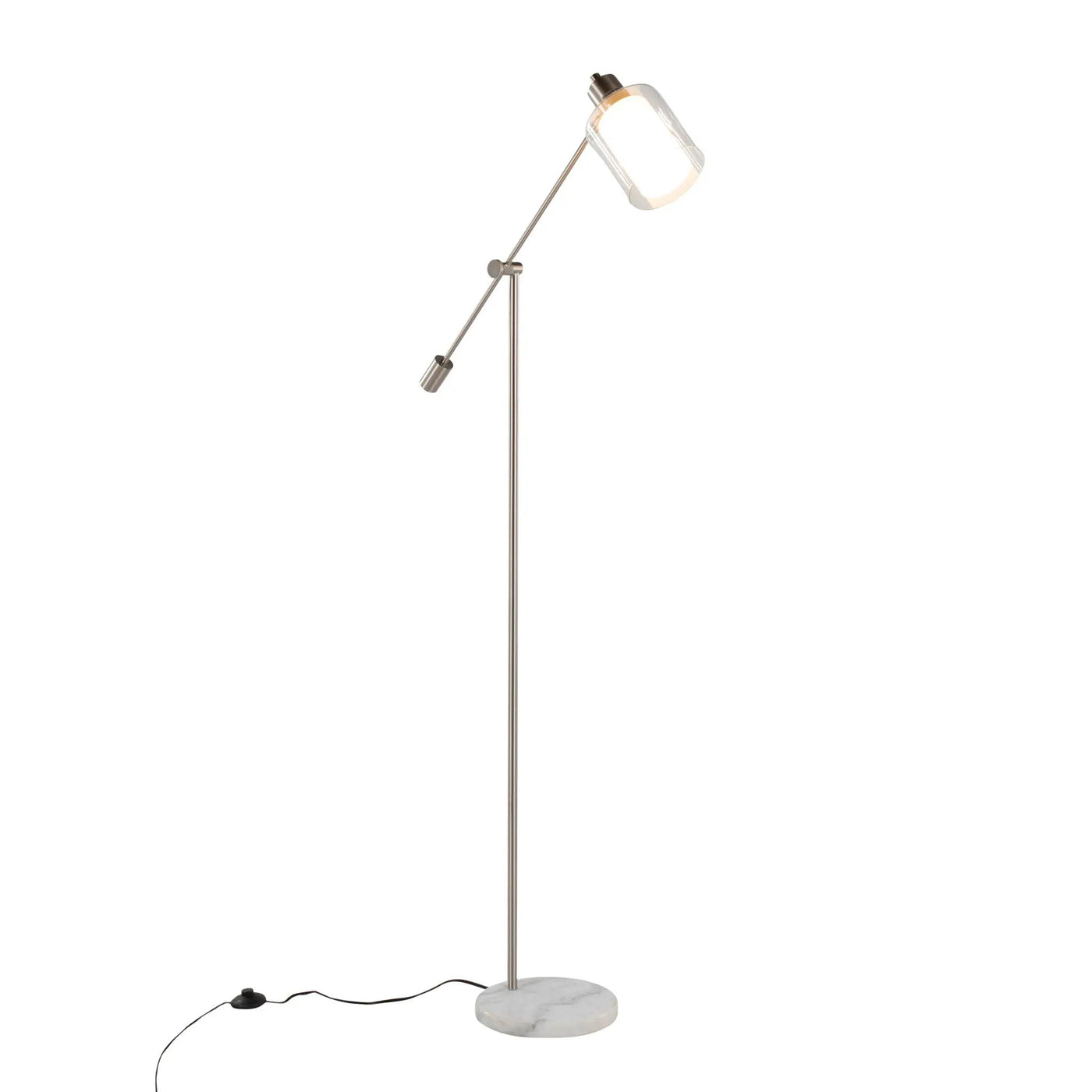 Marcel - Contemporary / Glam Floor Lamp by HouseOfZazla