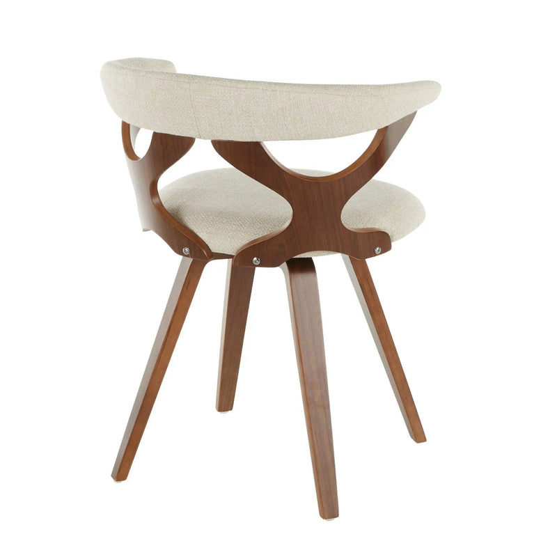 Gardenia - Mid-Century Modern Dining Chair With Swivel by Unique Piece Furniture