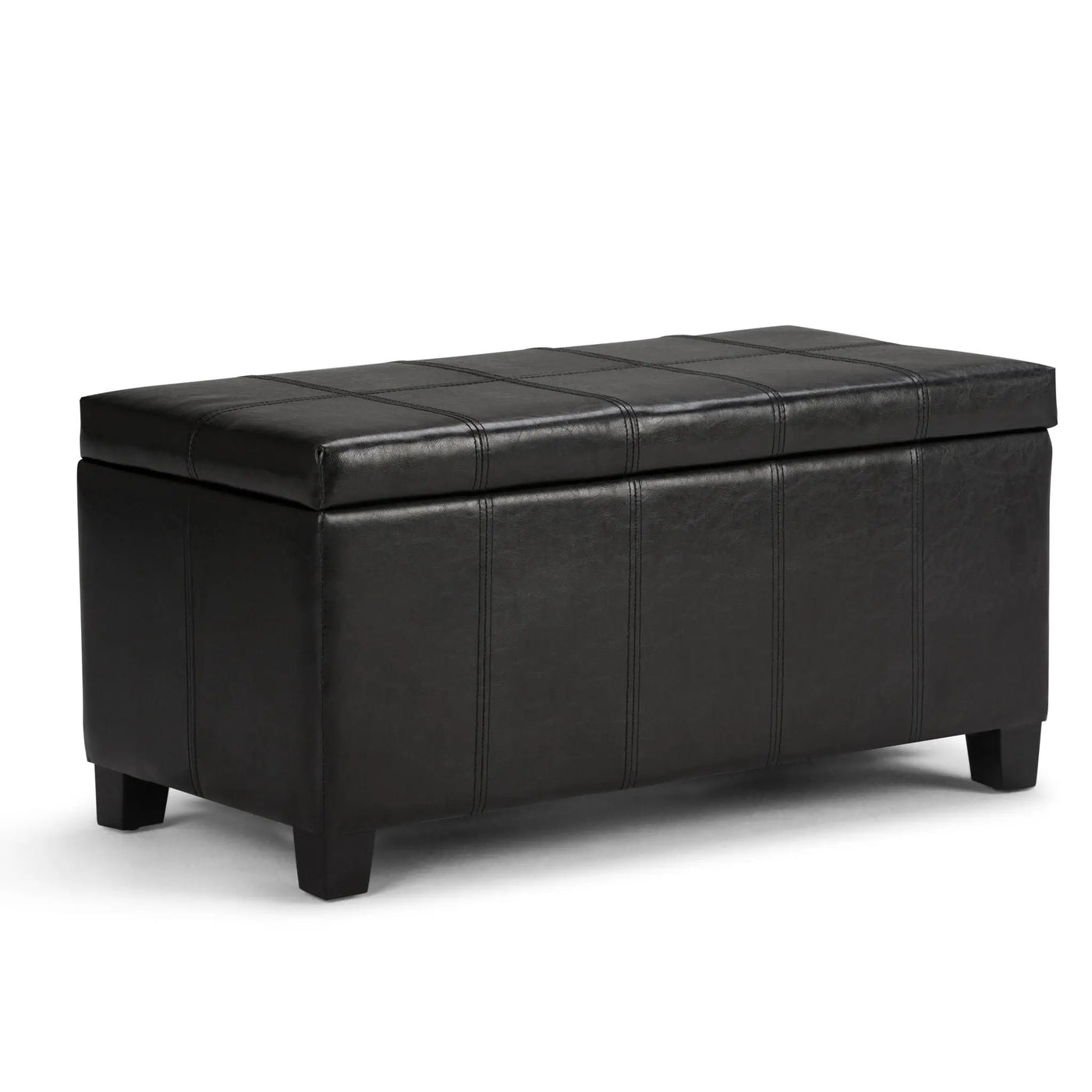 Dover - Upholstered Storage Ottoman Bench by HouseOfZazla