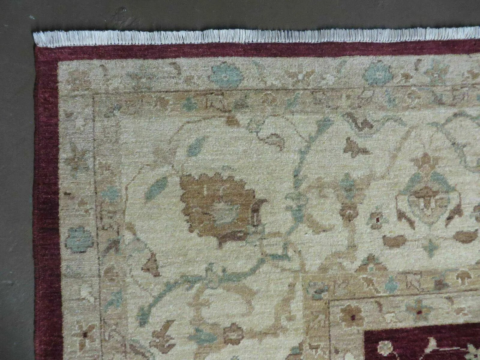 10' X 14' Vintage Handmade PESHAVAR CHOBI Pakistani Agra Wool Carpet Nice by Jewel Rugs