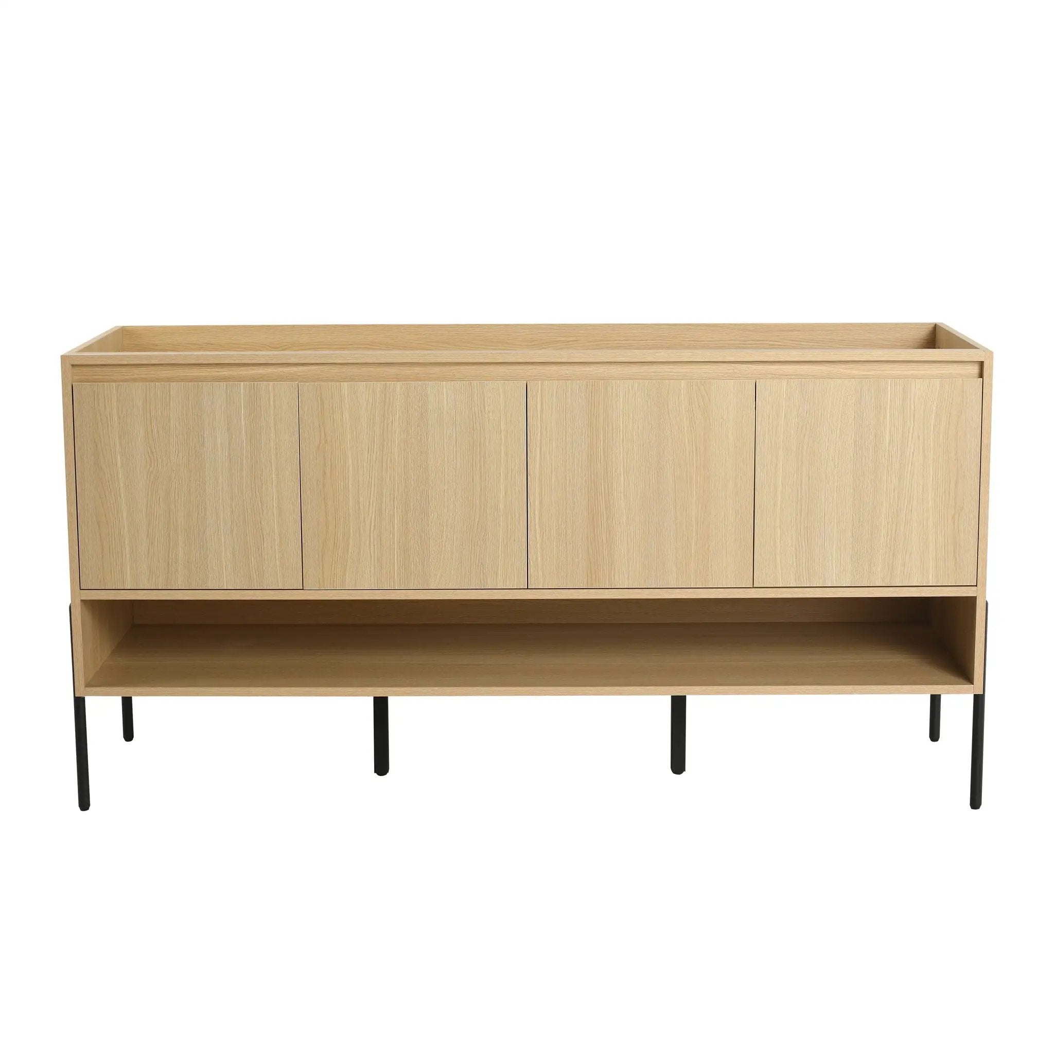 Freestanding Bathroom Vanity & Soft Close Cabinet Doors by Unique Piece Furniture