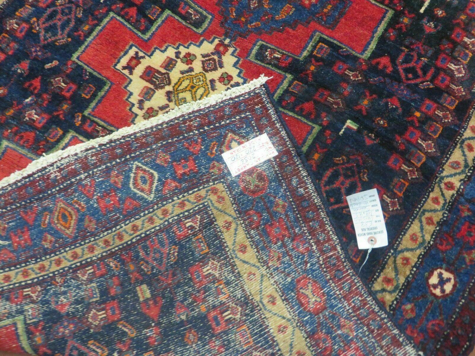 4' X 7' Antique Handmade Turkish Wool Rug Nice # 638 by Jewel Rugs