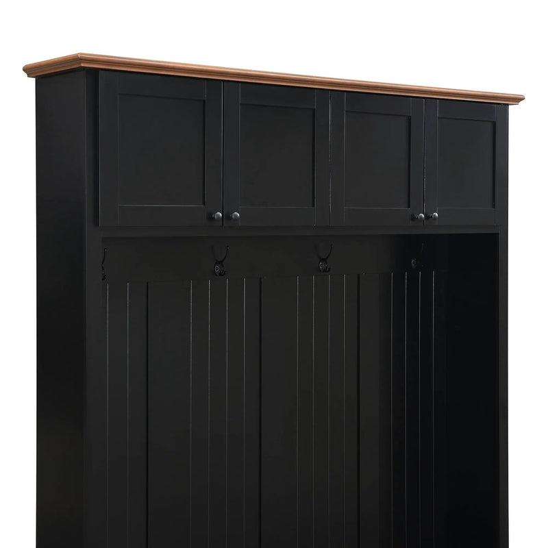 Entryway Hall Tree With Bench And Storage