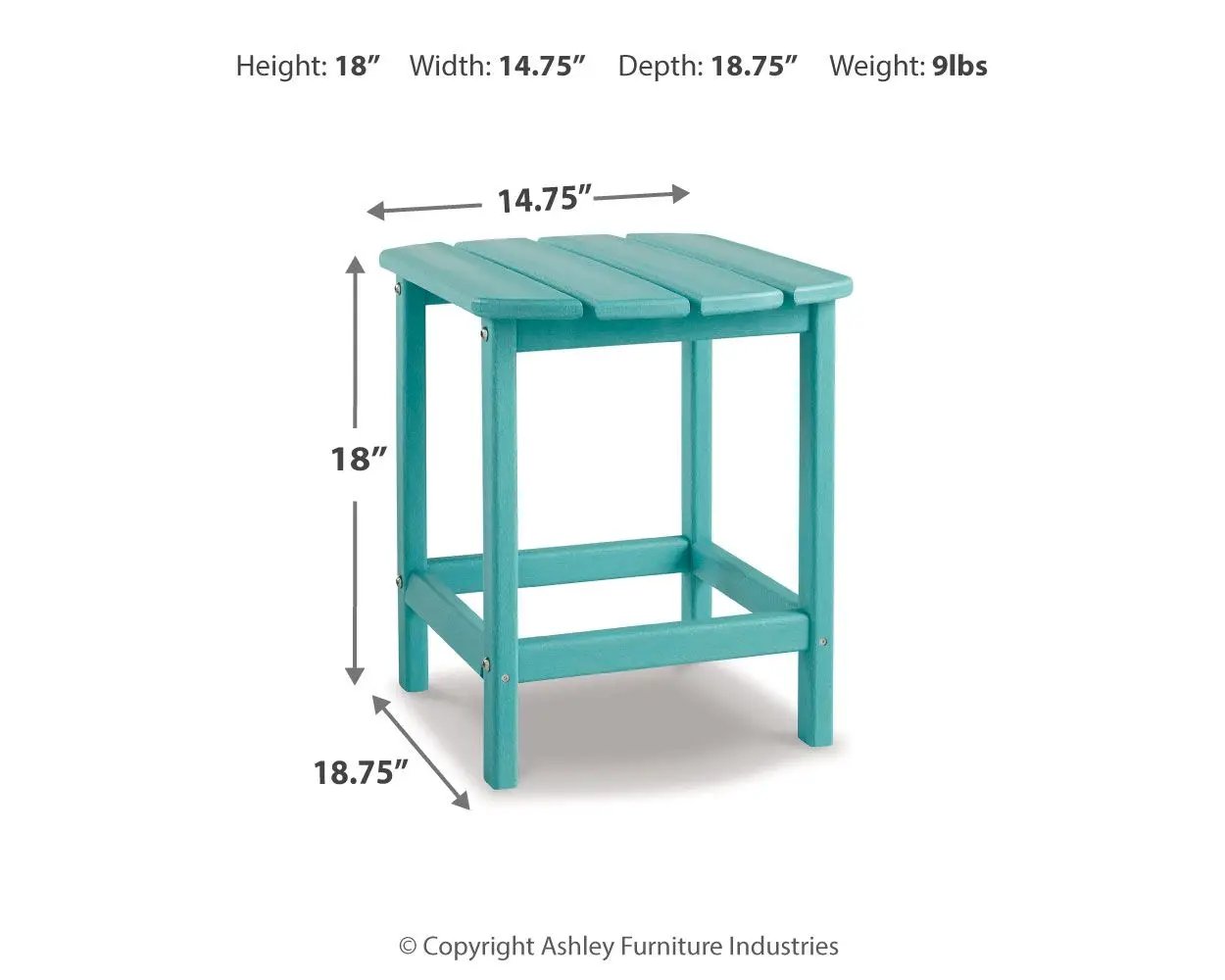 Sundown Treasure - Outdoor End Table by Unique Piece Furniture