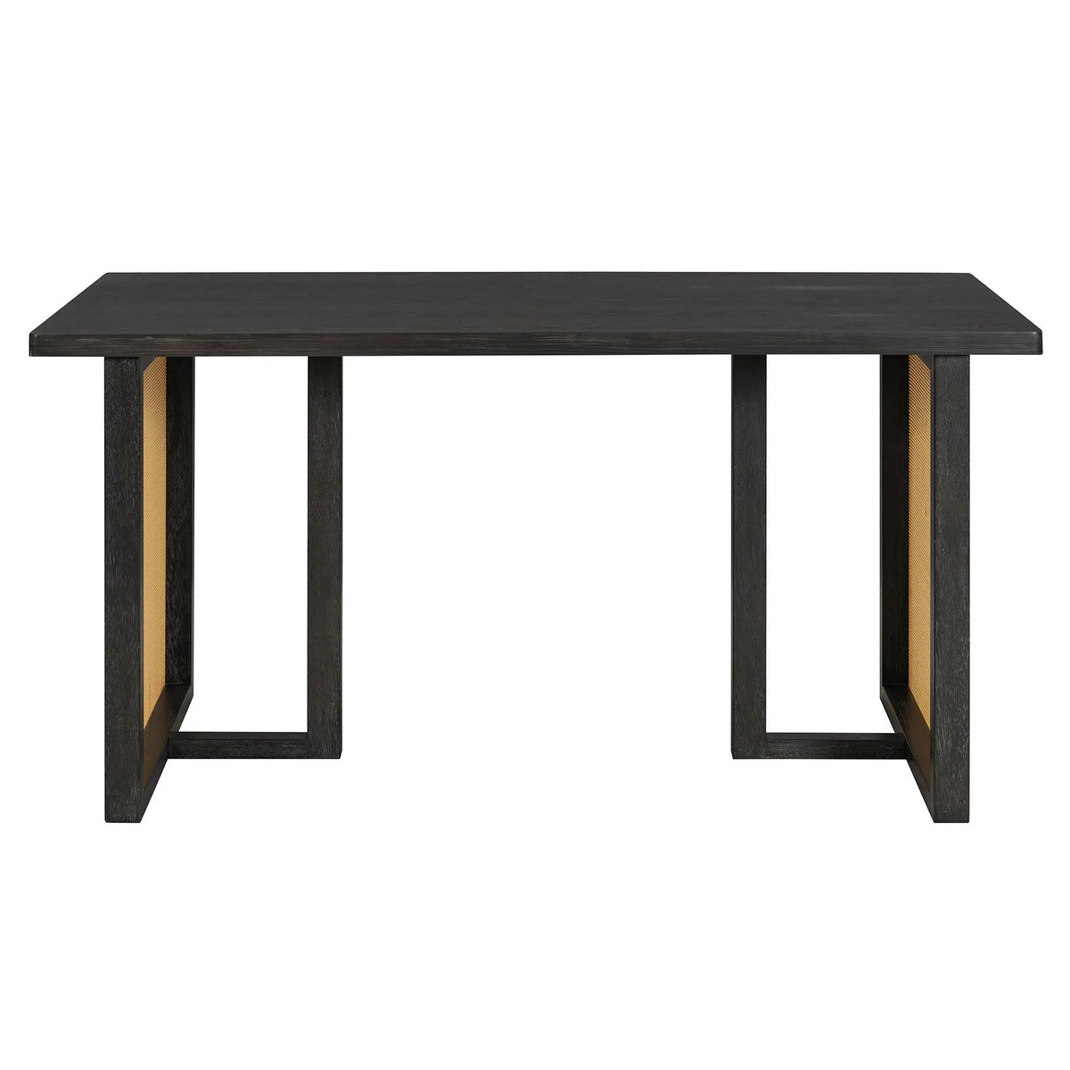 TREXM 7-Piece Farmhouse Dining Table Set for 6 by HouseOfZazla