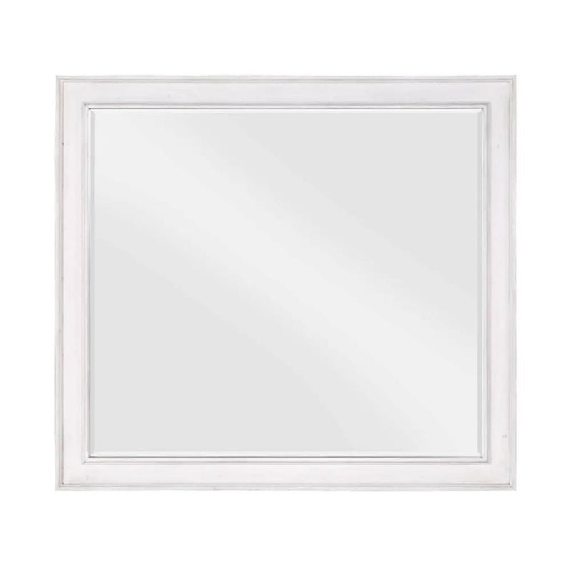 Katia - Mirror - Rustic Gray & Weathered White by Unique Piece Furniture