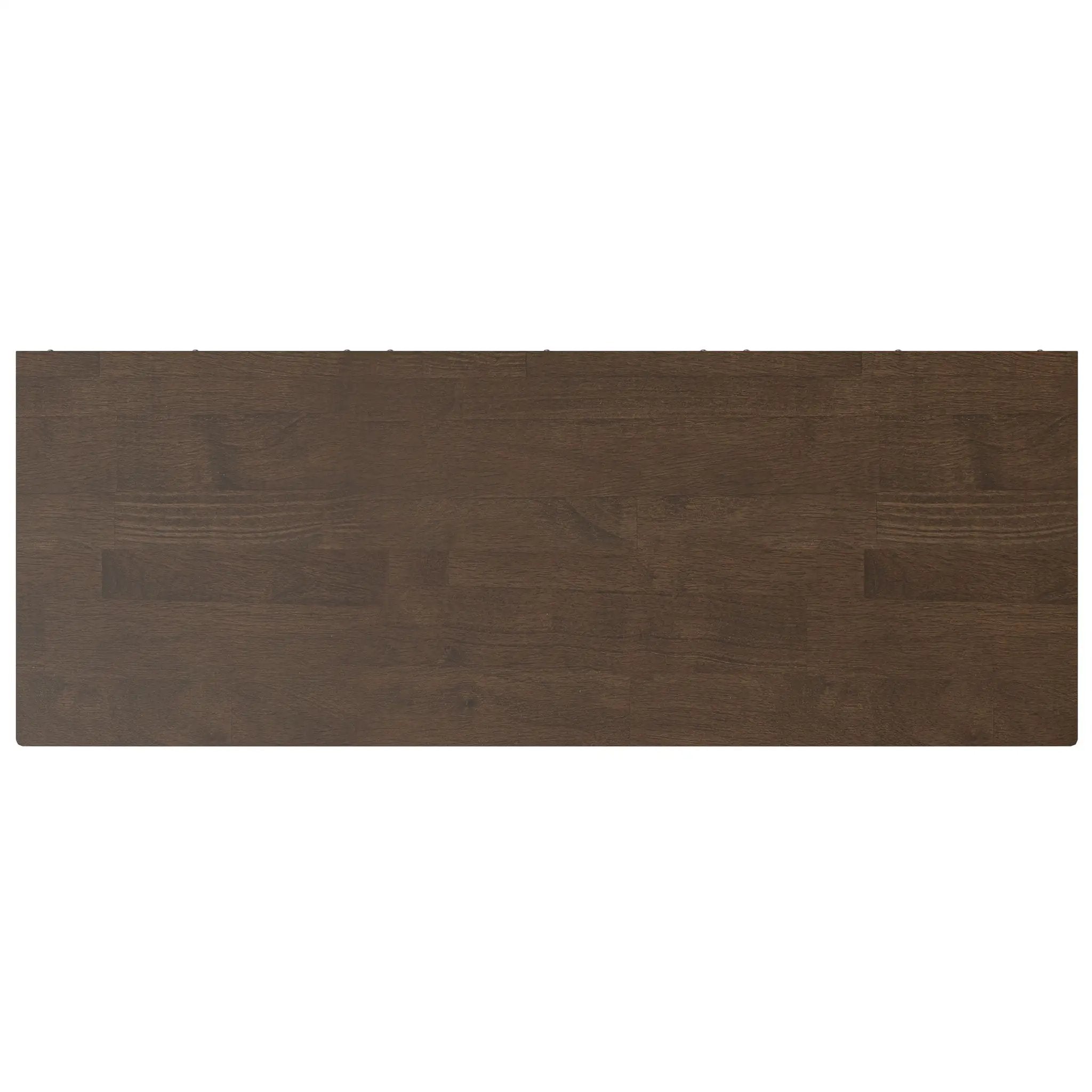 Harper - Low 6 Cube Storage With Drawers - Walnut Brown by Unique Piece Furniture