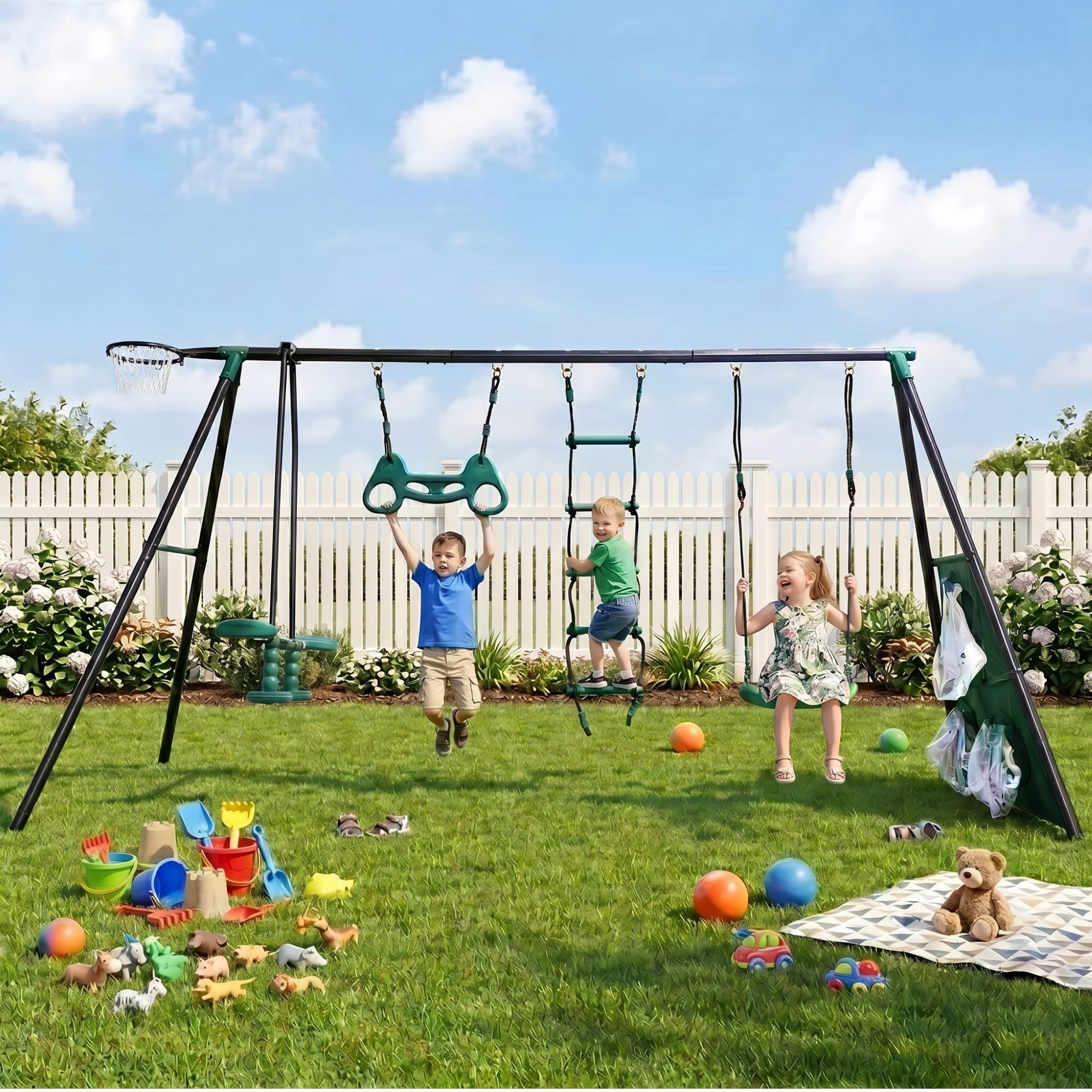 Four Swing Set by HouseOfZazla