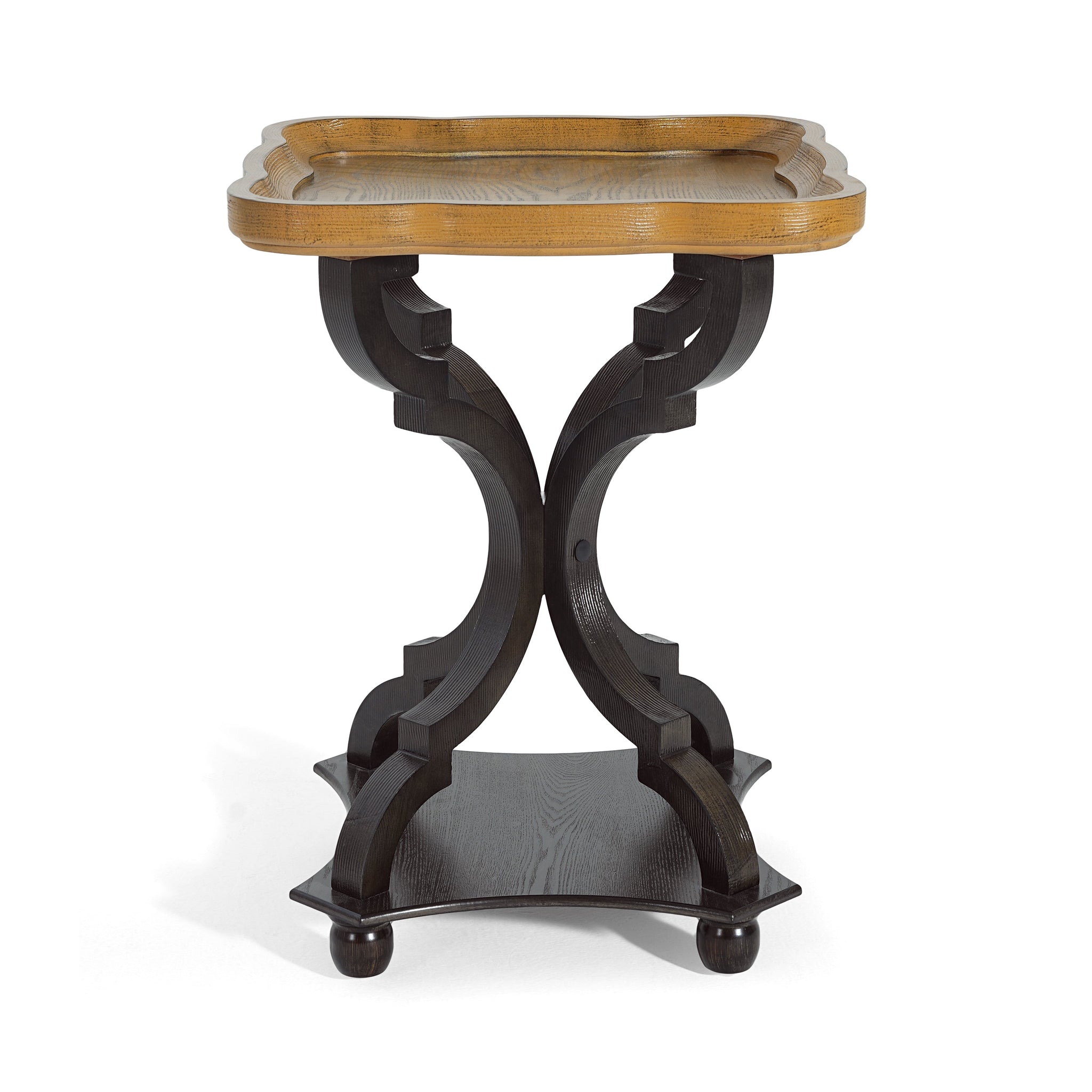 End Table (Natural + Black) by HouseOfZazla