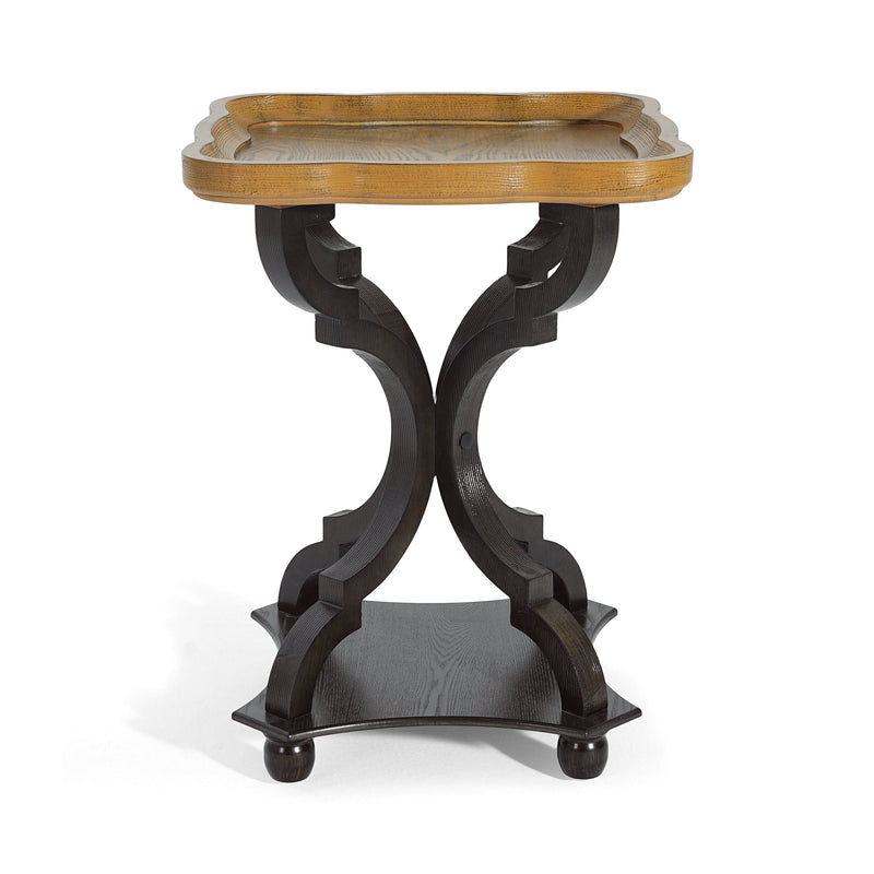 End Table (Natural + Black) by HouseOfZazla