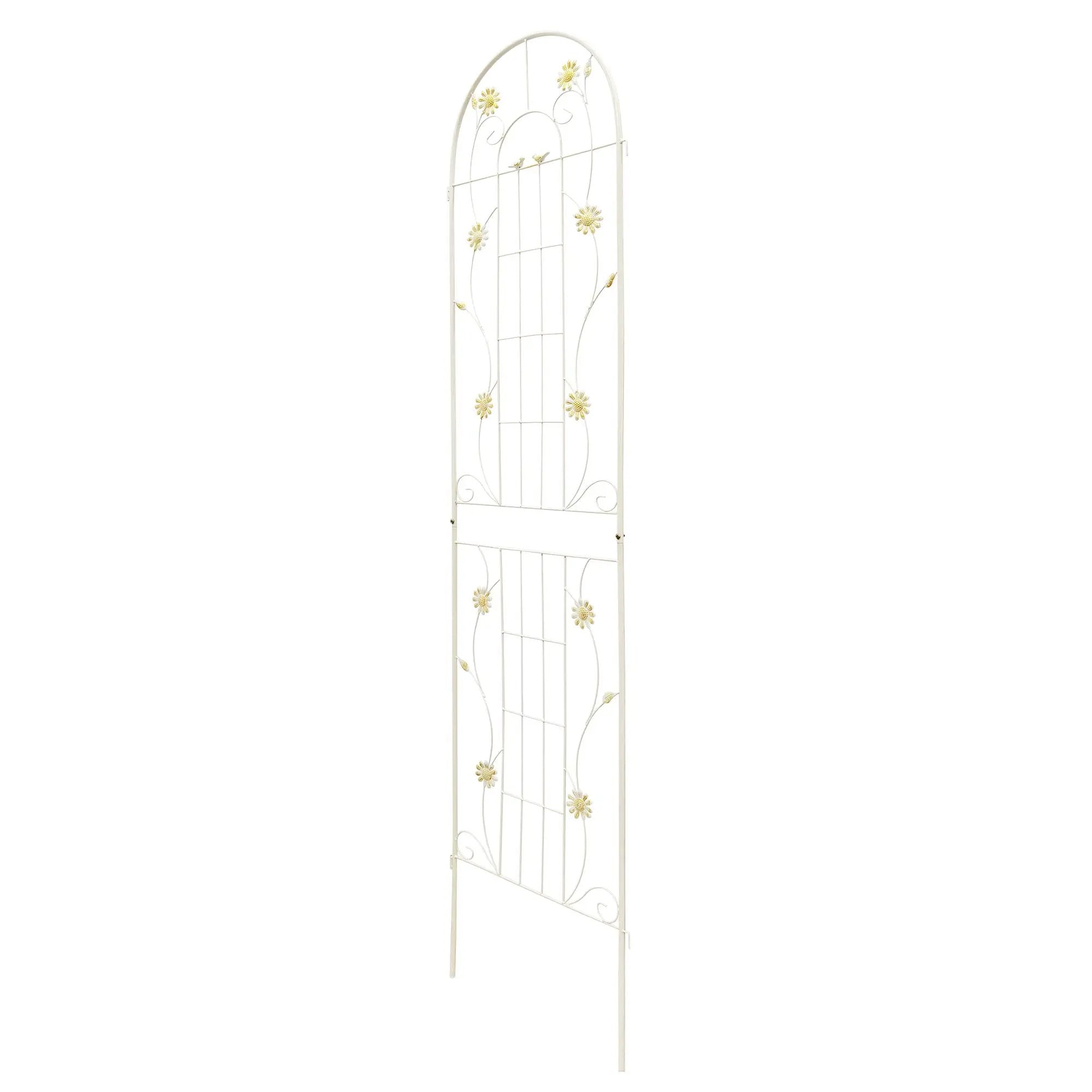 Metal Garden Trellis Rustproof Trellis For Climbing Plant Outdoor Flower Support by Unique Piece Furniture