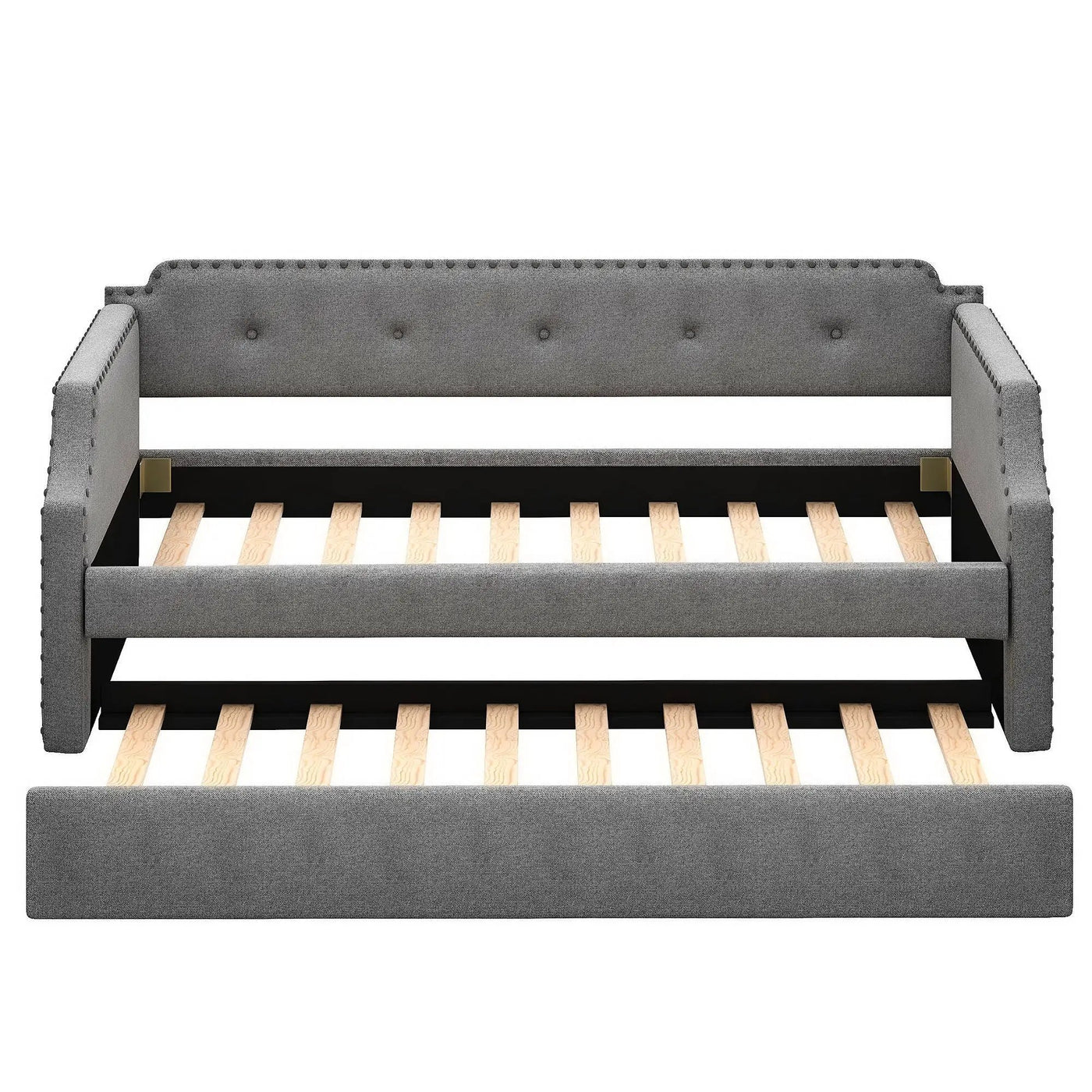 Upholstered Daybed With Trundle by HouseOfZazla