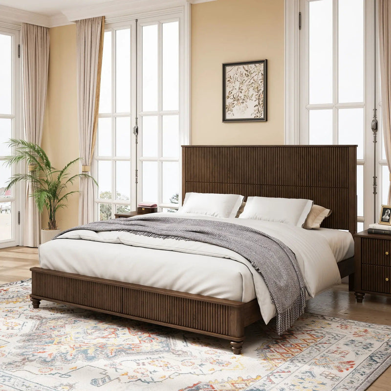 3 Piece Bedroom Set With Bed And 2 Nightstands by HouseOfZazla