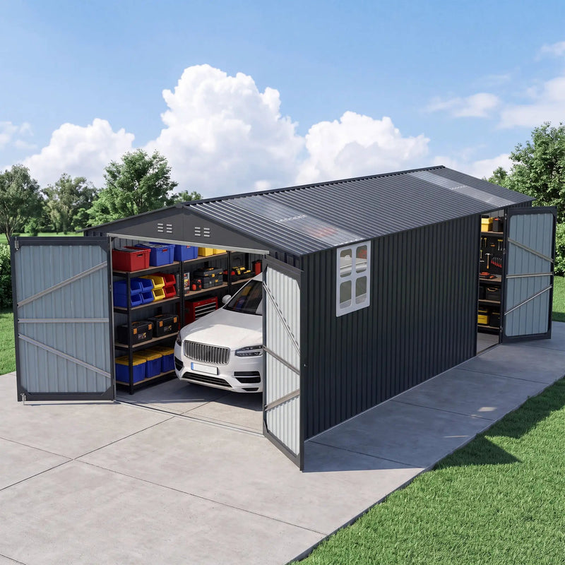 Outdoor Storage Shed 20x10 FT by HouseOfZazla