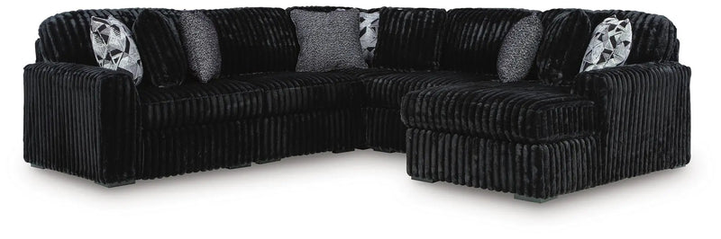 Midnight-Madness - Sectional by Unique Piece Furniture